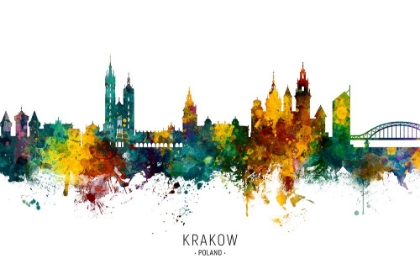 Picture of KRAKOW POLAND SKYLINE