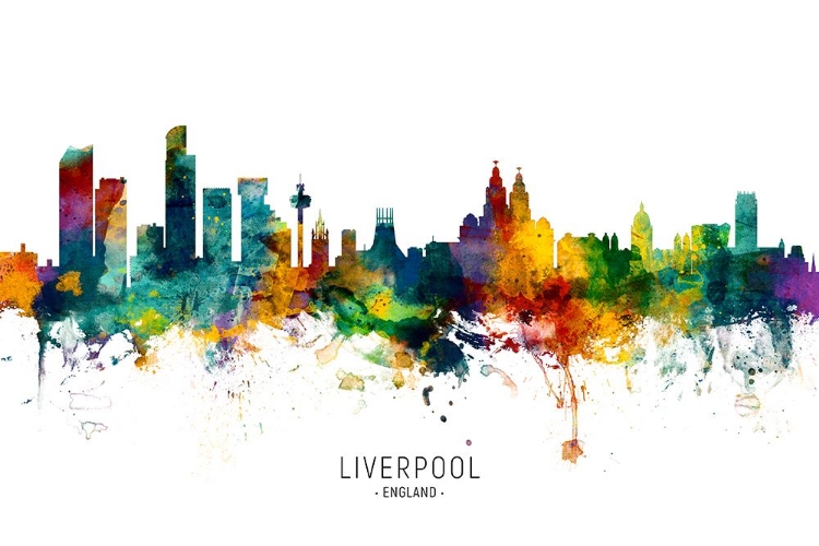 Picture of LIVERPOOL ENGLAND SKYLINE