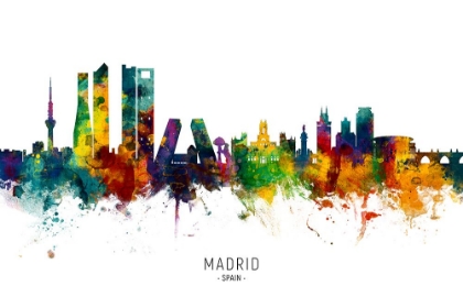 Picture of MADRID SPAIN SKYLINE