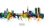 Picture of PRAGUE CZECH REPUBLIC SKYLINE