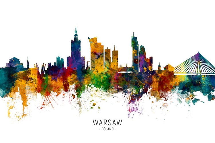 Picture of WARSAW POLAND SKYLINE