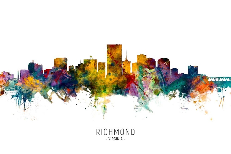 Picture of RICHMOND VIRGINIA SKYLINE