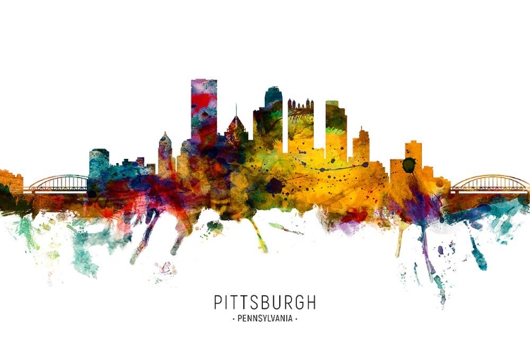 Picture of PITTSBURGH PENNSYLVANIA SKYLINE