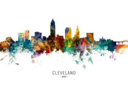 Picture of CLEVELAND OHIO SKYLINE