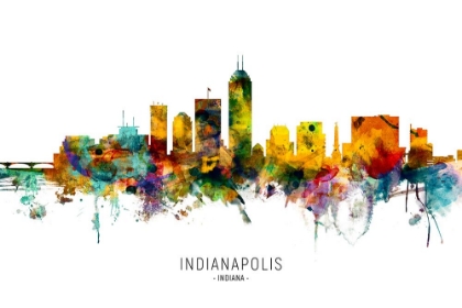 Picture of INDIANAPOLIS INDIANA SKYLINE