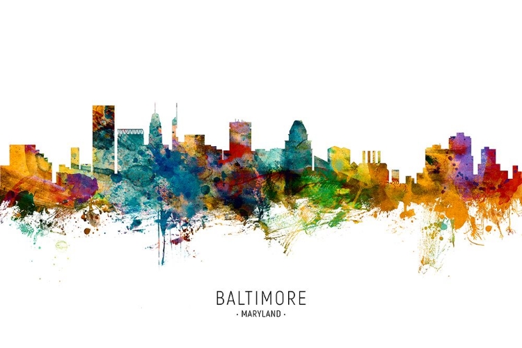 Picture of BALTIMORE MARYLAND SKYLINE