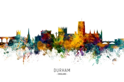 Picture of DURHAM ENGLAND SKYLINE CITYSCAPE