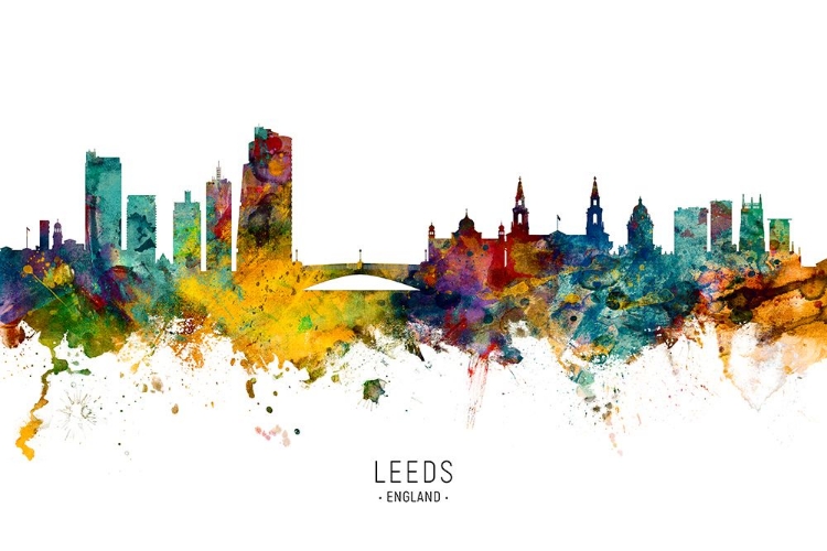 Picture of LEEDS ENGLAND SKYLINE