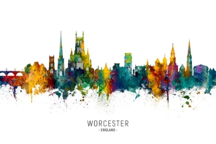Picture of WORCESTER ENGLAND SKYLINE