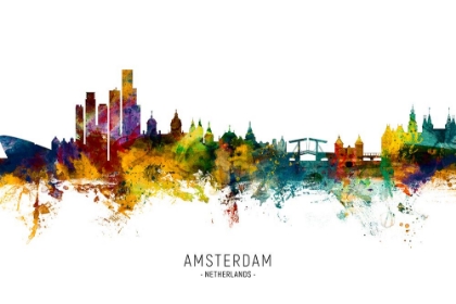Picture of AMSTERDAM THE NETHERLANDS SKYLINE
