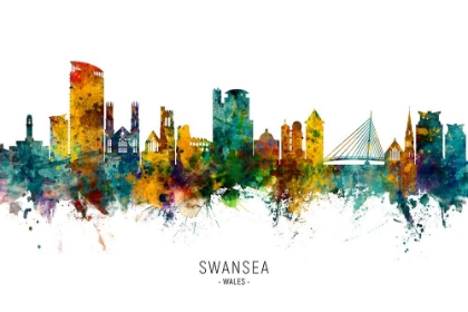 Picture of SWANSEA WALES SKYLINE