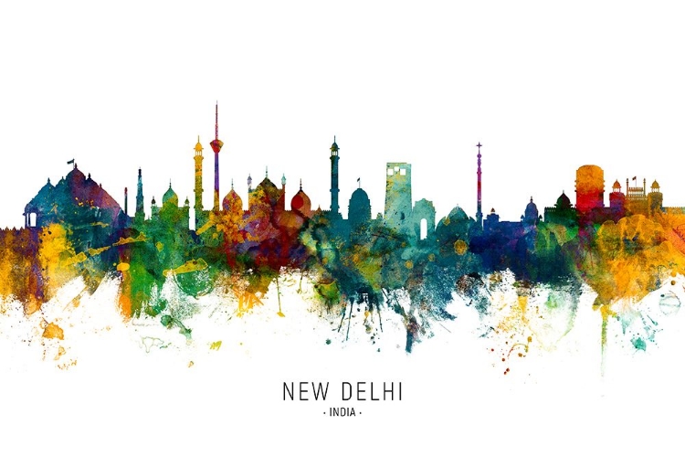 Picture of NEW DELHI INDIA SKYLINE