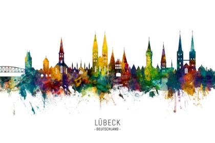 Picture of LUBECK GERMANY SKYLINE