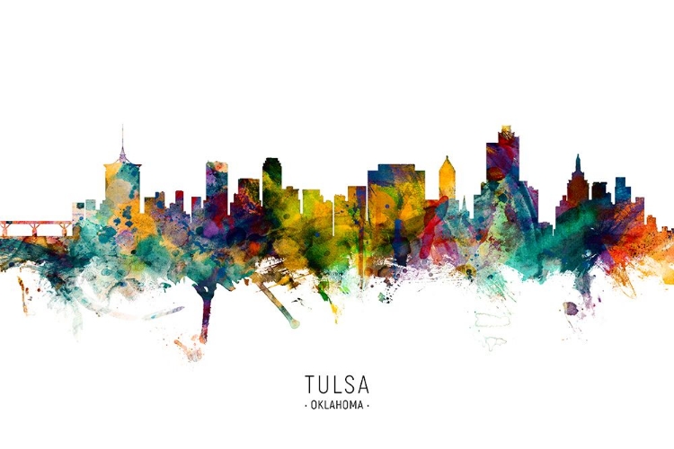 Picture of TULSA OKLAHOMA SKYLINE