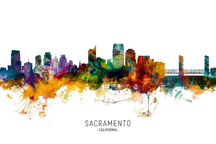 Picture of SACRAMENTO CALIFORNIA SKYLINE