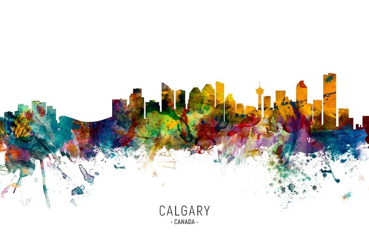 Picture of CALGARY CANADA SKYLINE