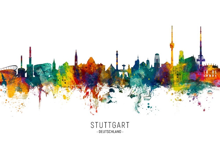 Picture of STUTTGART GERMANY SKYLINE