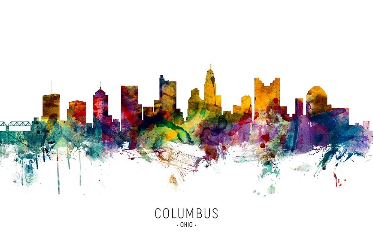 Picture of COLUMBUS OHIO SKYLINE