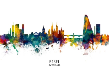 Picture of BASEL SWITZERLAND SKYLINE