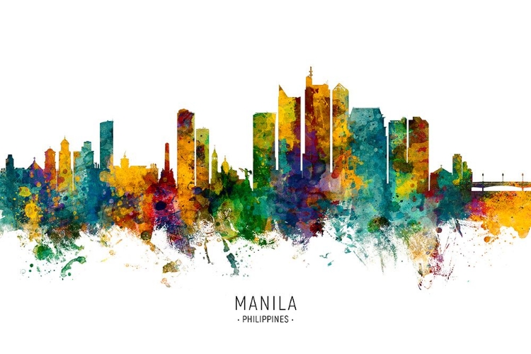 Picture of MANILA PHILIPPINES SKYLINE