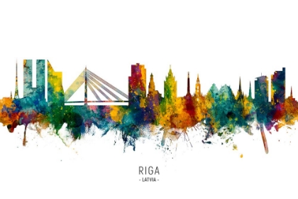 Picture of RIGA LATVIA SKYLINE