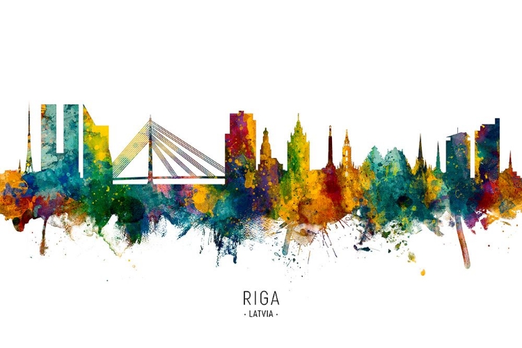 Picture of RIGA LATVIA SKYLINE