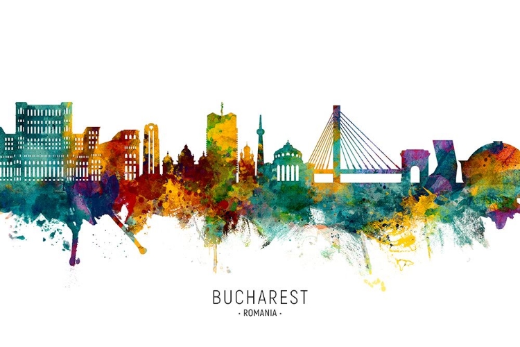 Picture of BUCHAREST ROMANIA SKYLINE