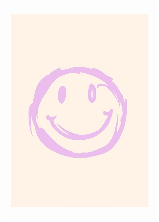 Picture of PURPLE SMILEY