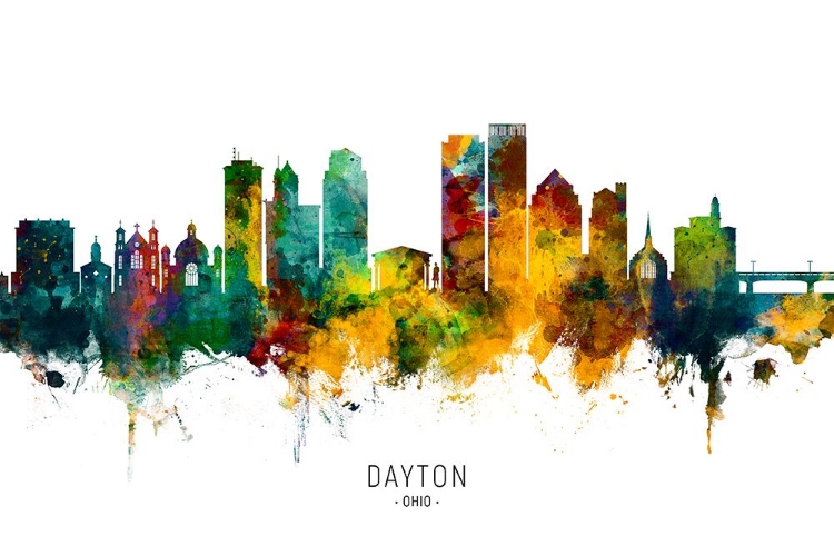 Picture of DAYTON OHIO SKYLINE