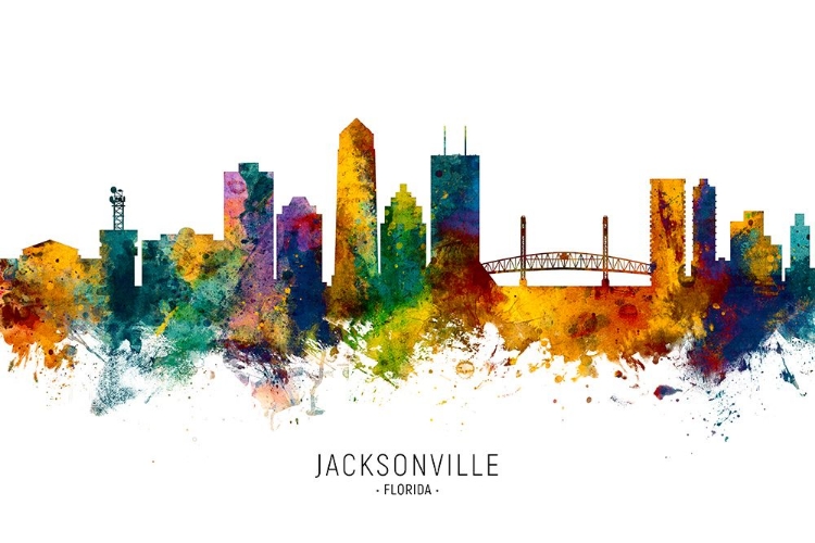 Picture of JACKSONVILLE FLORIDA SKYLINE