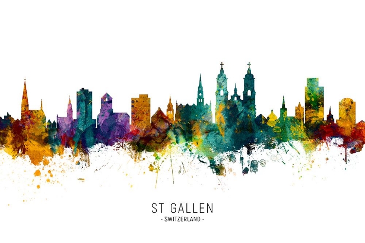 Picture of ST GALLEN SWITZERLAND SKYLINE