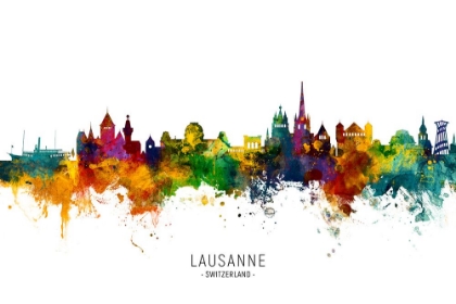 Picture of LAUSANNE SWITZERLAND SKYLINE