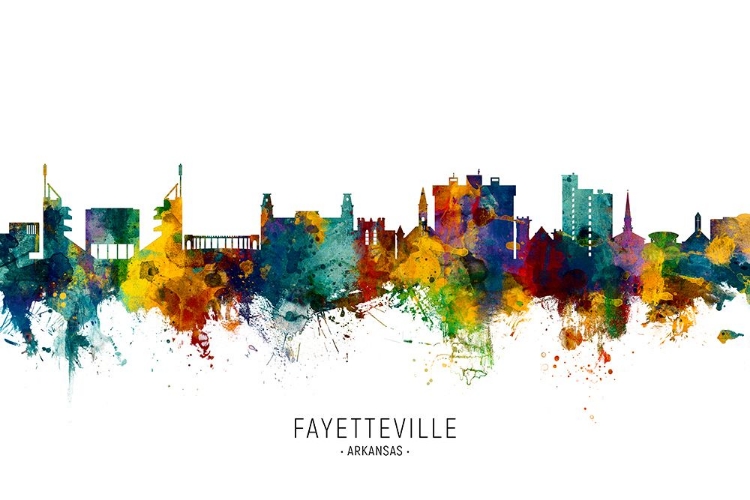 Picture of FAYETTEVILLE ARKANSAS SKYLINE