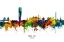 Picture of MALMO SWEDEN SKYLINE
