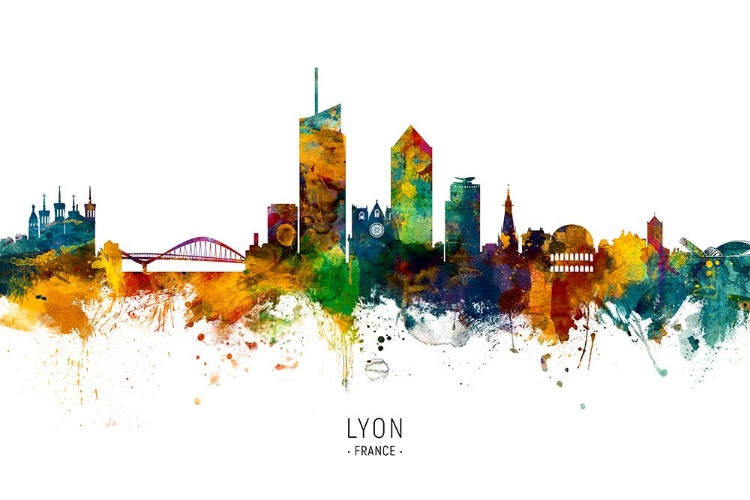 Picture of LYON FRANCE SKYLINE