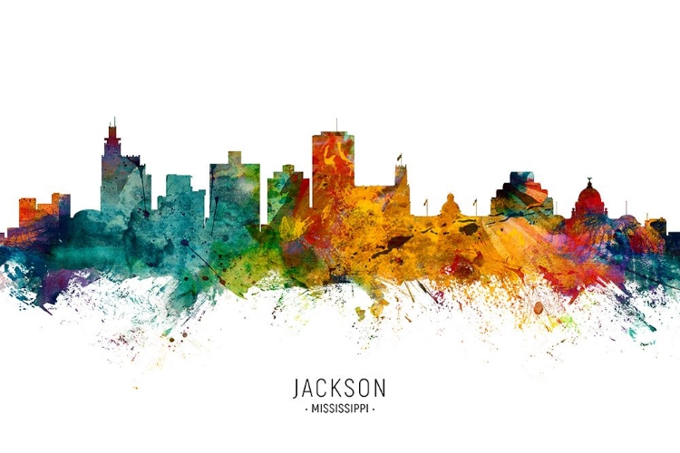 Picture of JACKSON MISSISSIPPI SKYLINE