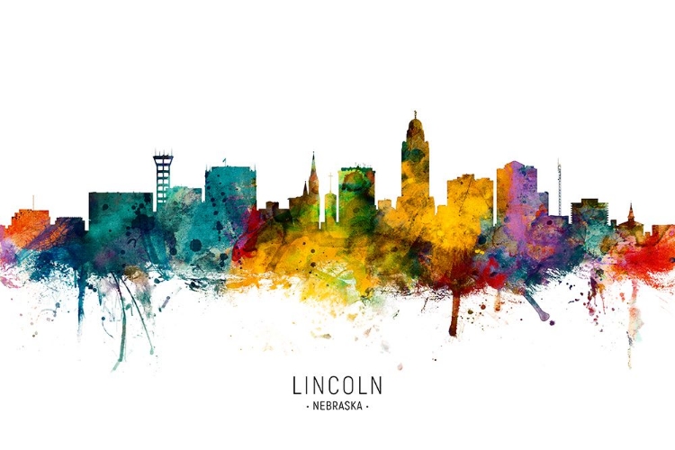 Picture of LINCOLN NEBRASKA SKYLINE