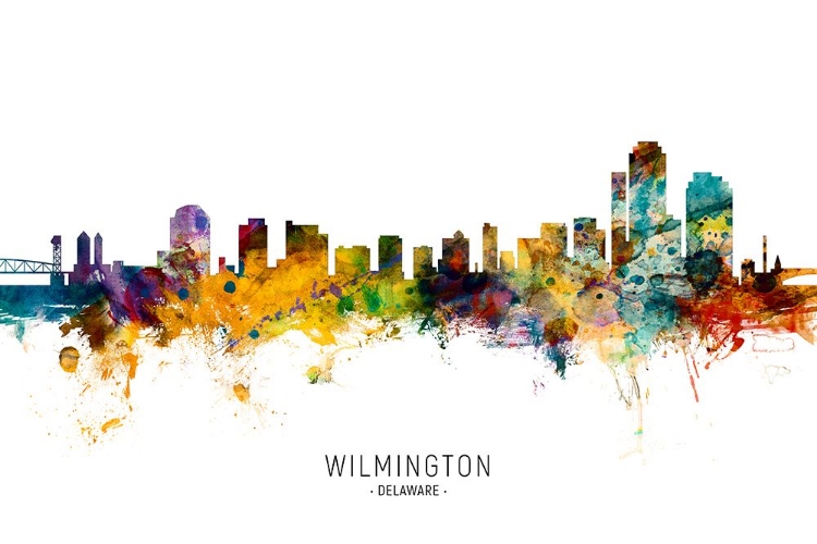 Picture of WILMINGTON DELAWARE SKYLINE