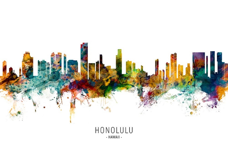 Picture of HONOLULU HAWAII SKYLINE