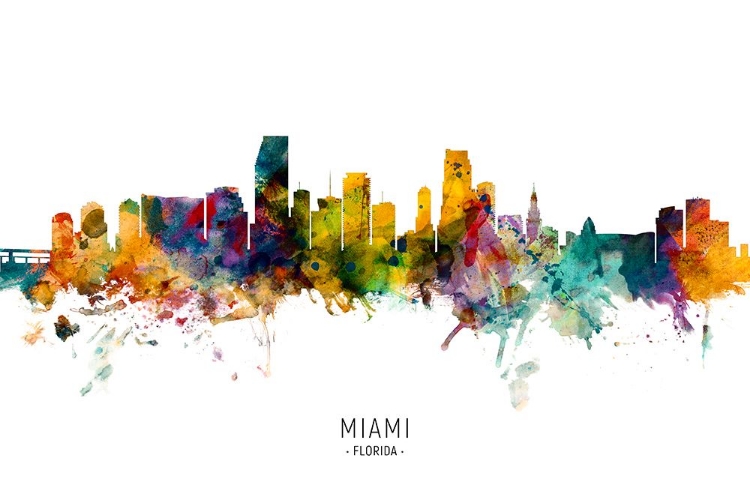 Picture of MIAMI FLORIDA SKYLINE