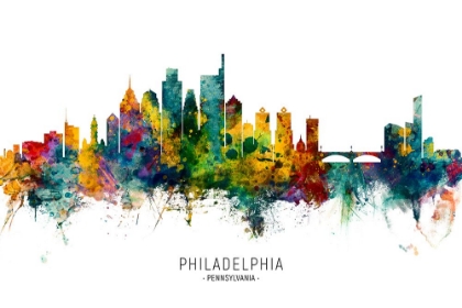 Picture of PHILADELPHIA PENNSYLVANIA SKYLINE