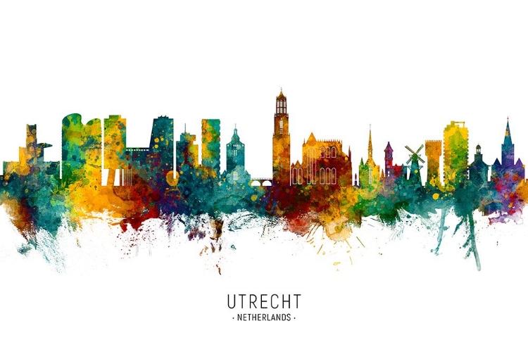 Picture of UTRECHT THE NETHERLANDS SKYLINE