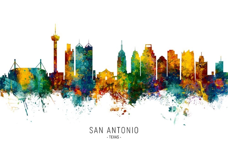 Picture of SAN ANTONIO TEXAS SKYLINE