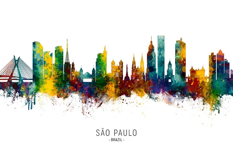 Picture of SAO PAULO SKYLINE BRAZIL