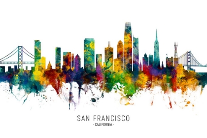 Picture of SAN FRANCISCO CALIFORNIA SKYLINE