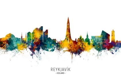 Picture of REYKJAVASK ICELAND SKYLINE