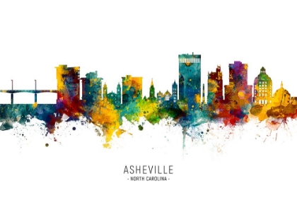 Picture of ASHEVILLE NORTH CAROLINA SKYLINE