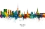 Picture of TALLINN ESTONIA SKYLINE