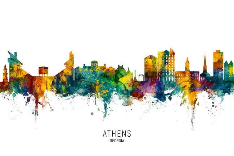 Picture of ATHENS GEORGIA SKYLINE