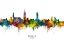 Picture of BRUGES BELGIUM SKYLINE